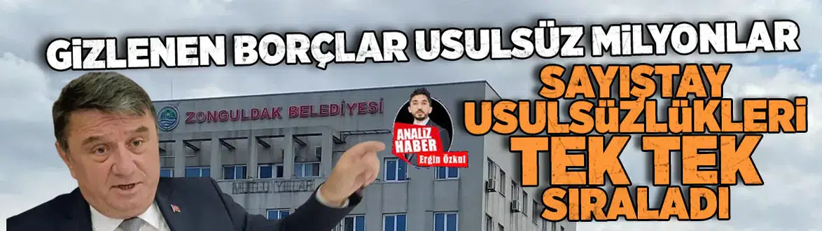 Gizlenen borçlar, usulsüz milyonlar... Sayıştay usulsüzlükleri tek tek sıraladı!