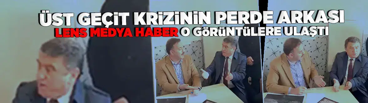 Üst geçit krizinin perde arkası... Tahsin Erdem'in kibri masayı böyle dağıttı!