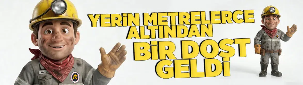 Yerin metrelerce altından bir dost geldi!