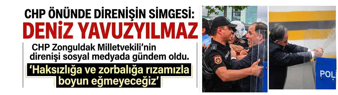 Yavuzyılmaz'ın direnişi sosyal medyada gündem oldu!