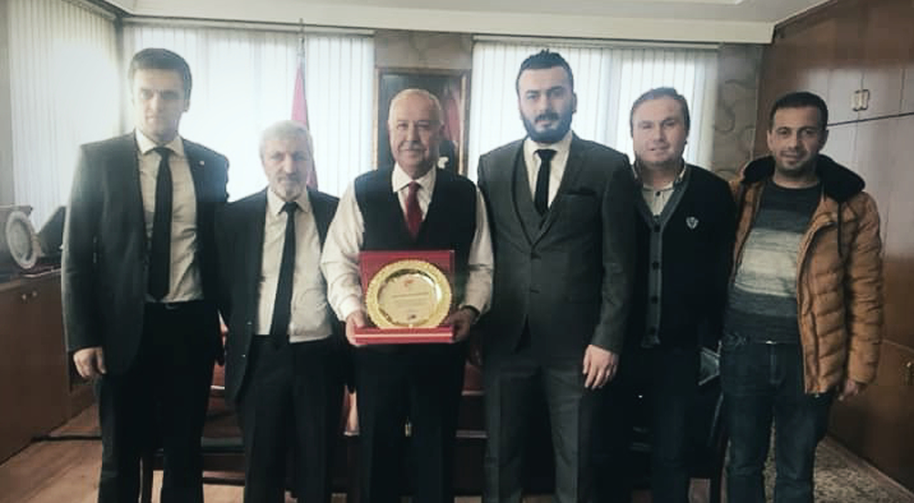 Hakemler Derneği'nden teşekkür ziyareti