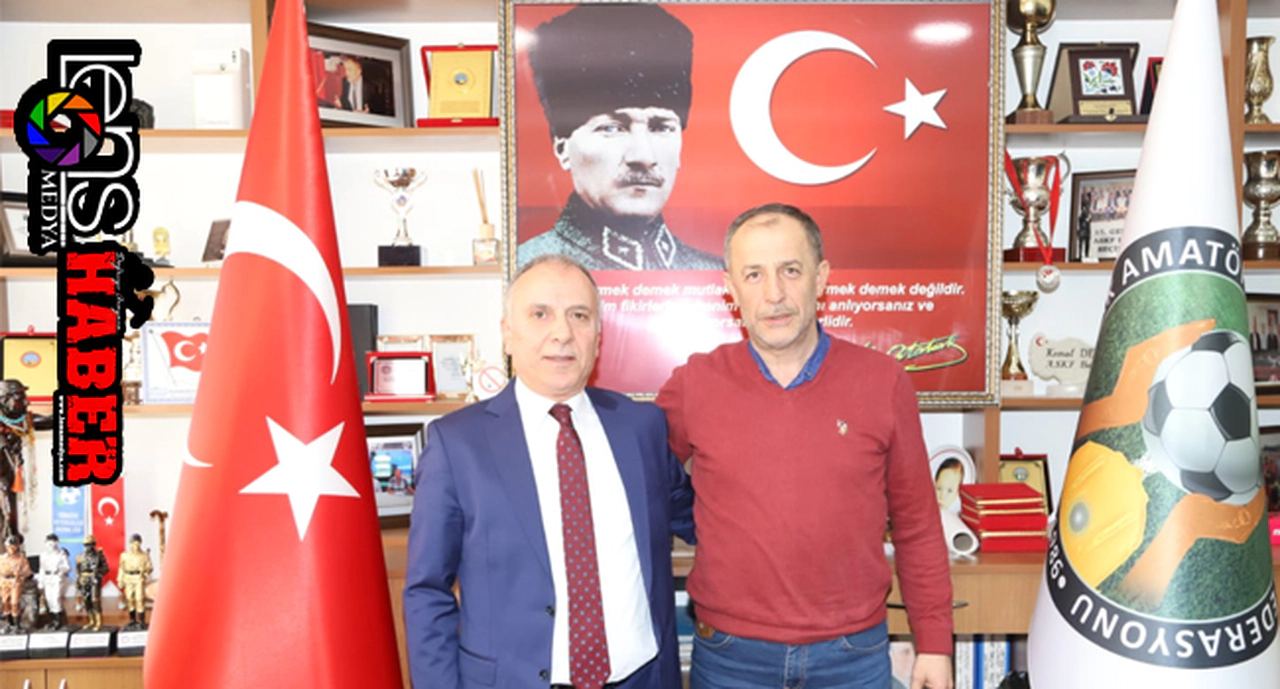 AMATÖR SPOR FEDERASYONU’NU ZİYARET ETTİ