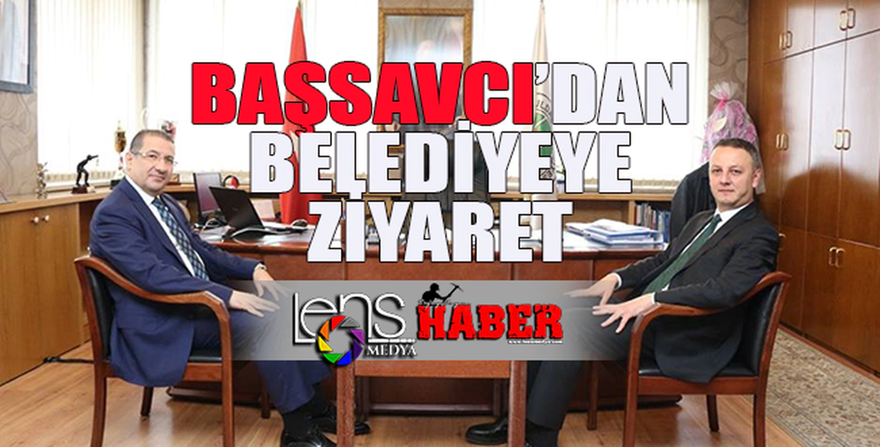 Başsavcı'dan Belediye Ziyaret...