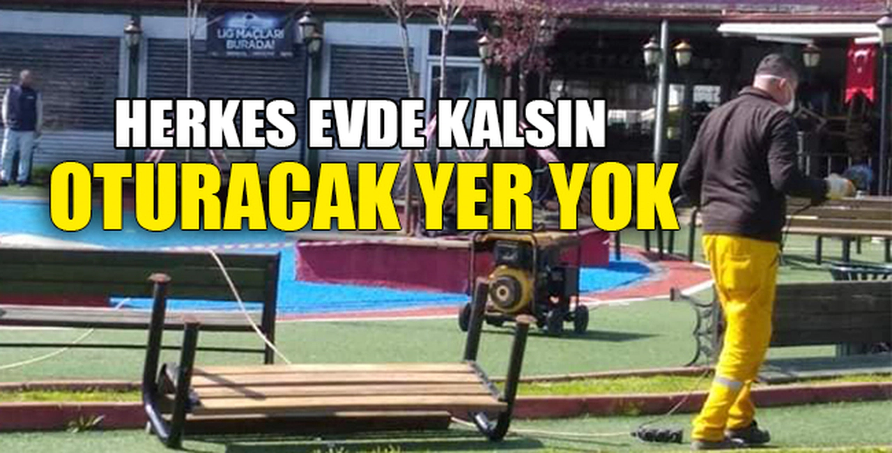 OTURACAK YER YOK