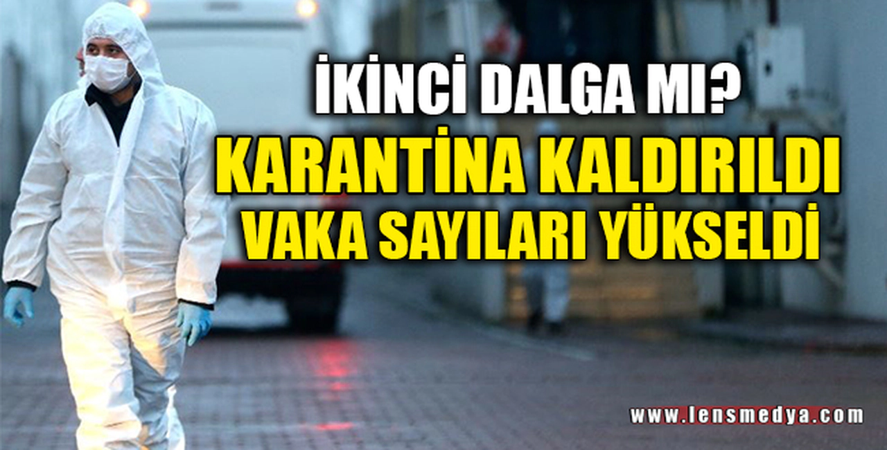 VAKA SAYILARI YÜKSELDİ