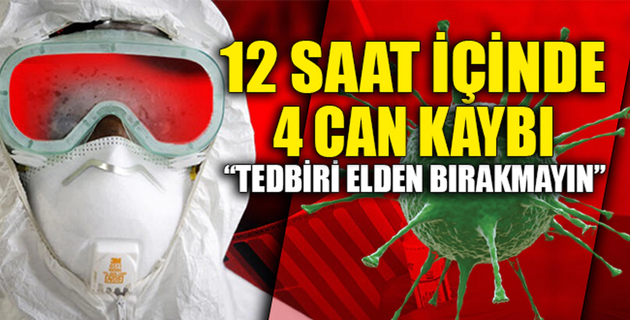 ZONGULDAK'TA 12 SAAT'TE 4 CAN KAYBI