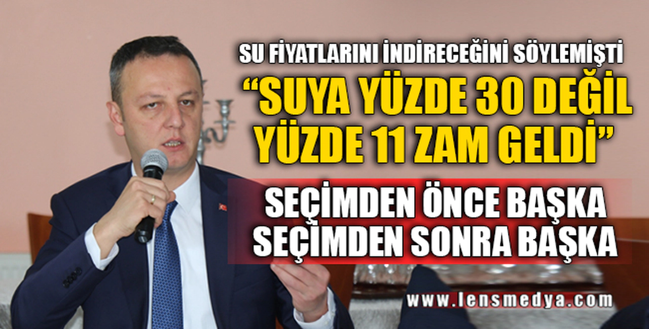 SEÇİMDEN ÖNCE BAŞKA SEÇİMDEN SONRA BAŞKA