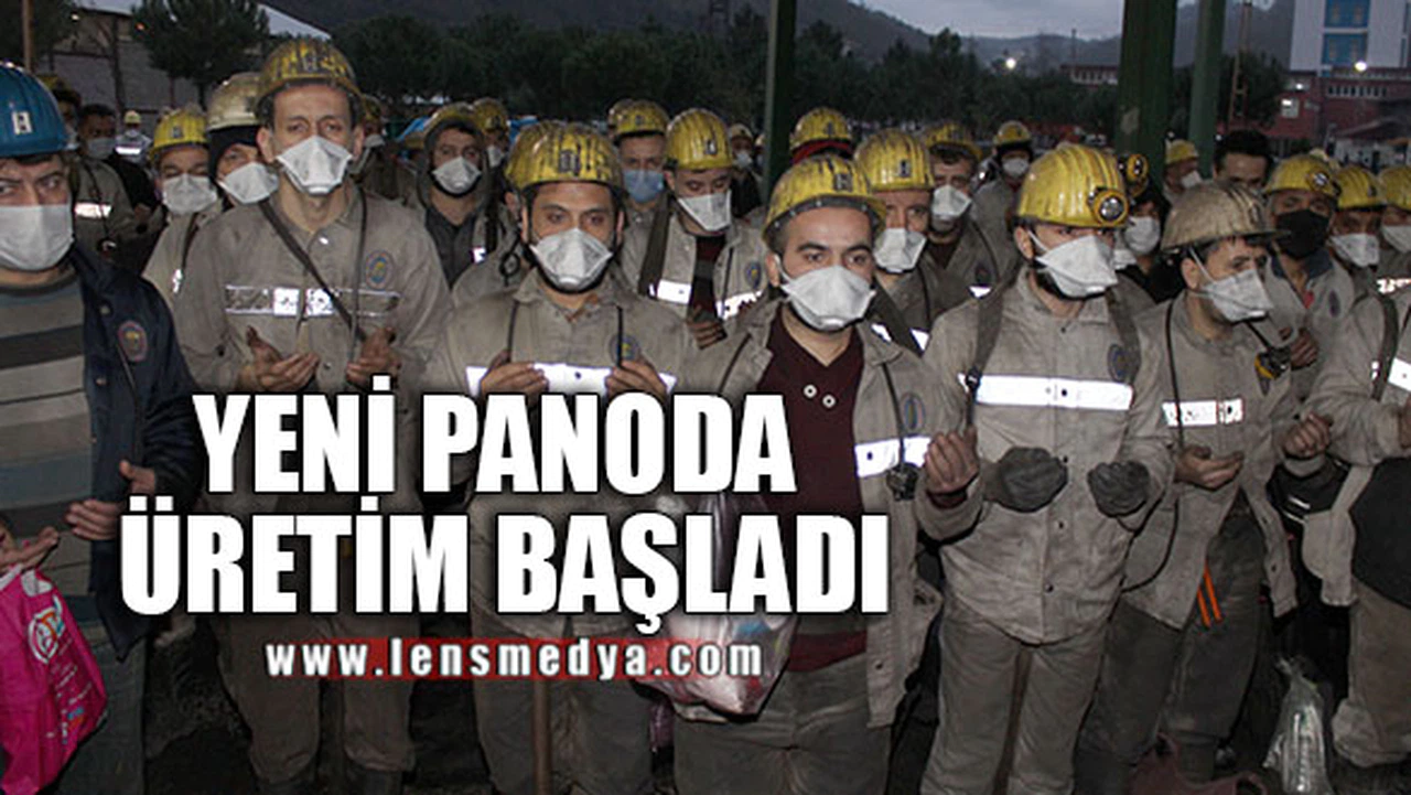 YENİ PANODA ÜRETİM BAŞLADI