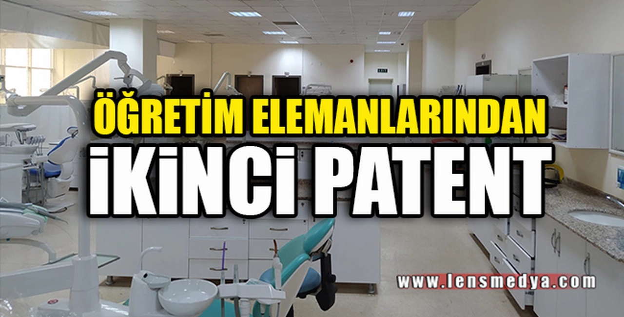 ÖĞRETİM ELEMANLARINDAN İKİNCİ PATENT