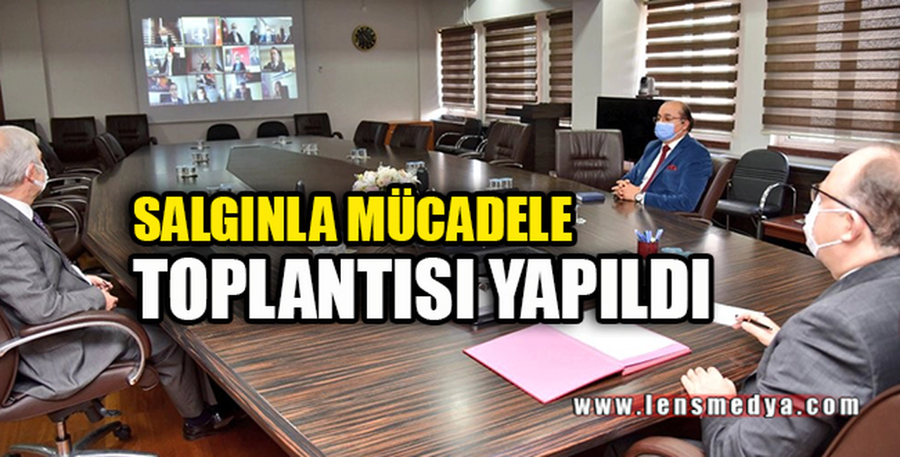 SALGINLA MÜCADELE TOPLANTISI YAPILDI