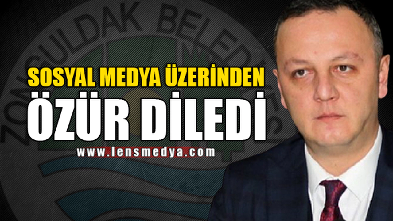 ÖZÜR DİLEDİ!