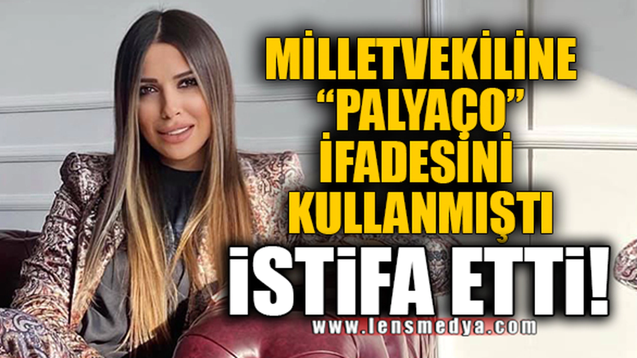 İSTİFA ETTİ