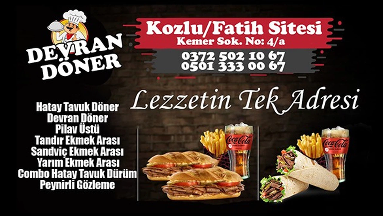 DEVRAN DÖNER LEZZETİN TEK ADRESİ...