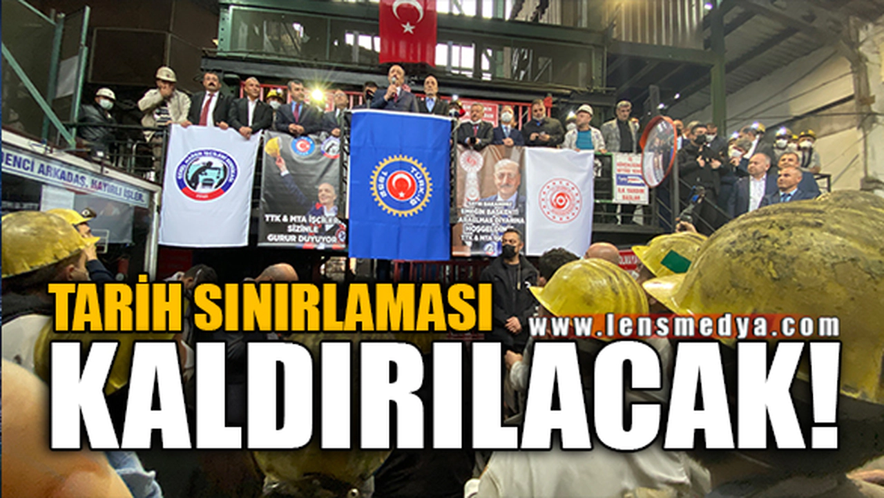 TARİH SINIRLAMASI KALDIRILACAK!