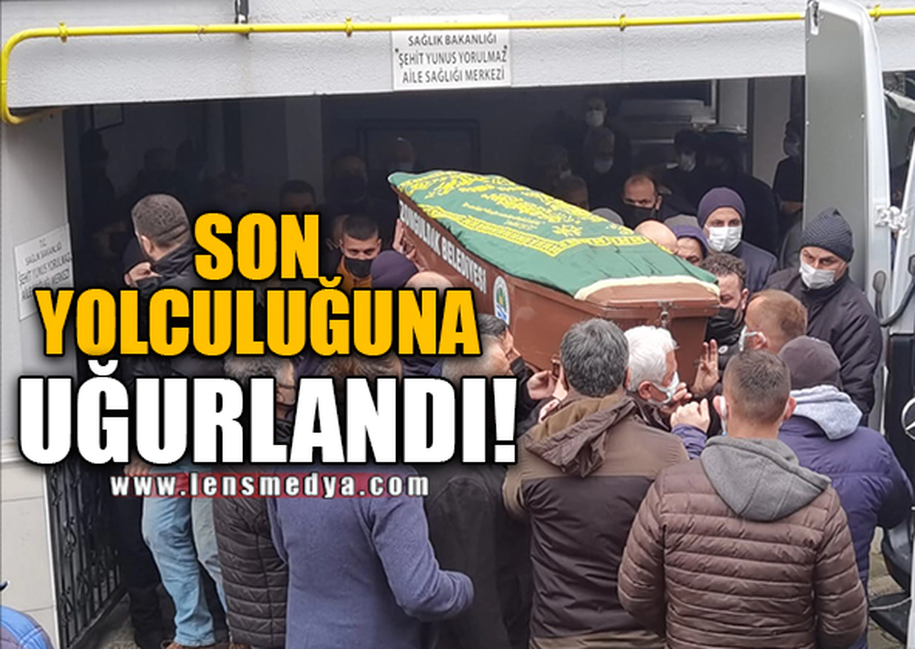 SAHTE ALKOLDEN ÖLEN ADAM SON YOLCULUĞUNA UĞURLANDI!