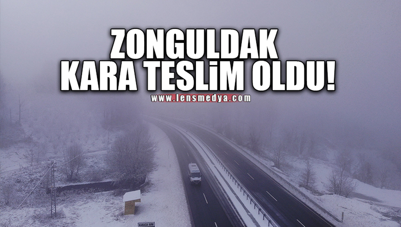 ZONGULDAK KARA TESLİM OLDU!