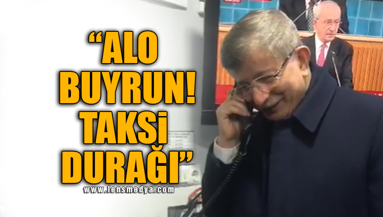 "ALO BUYRUN TAKSİ DURAĞI"