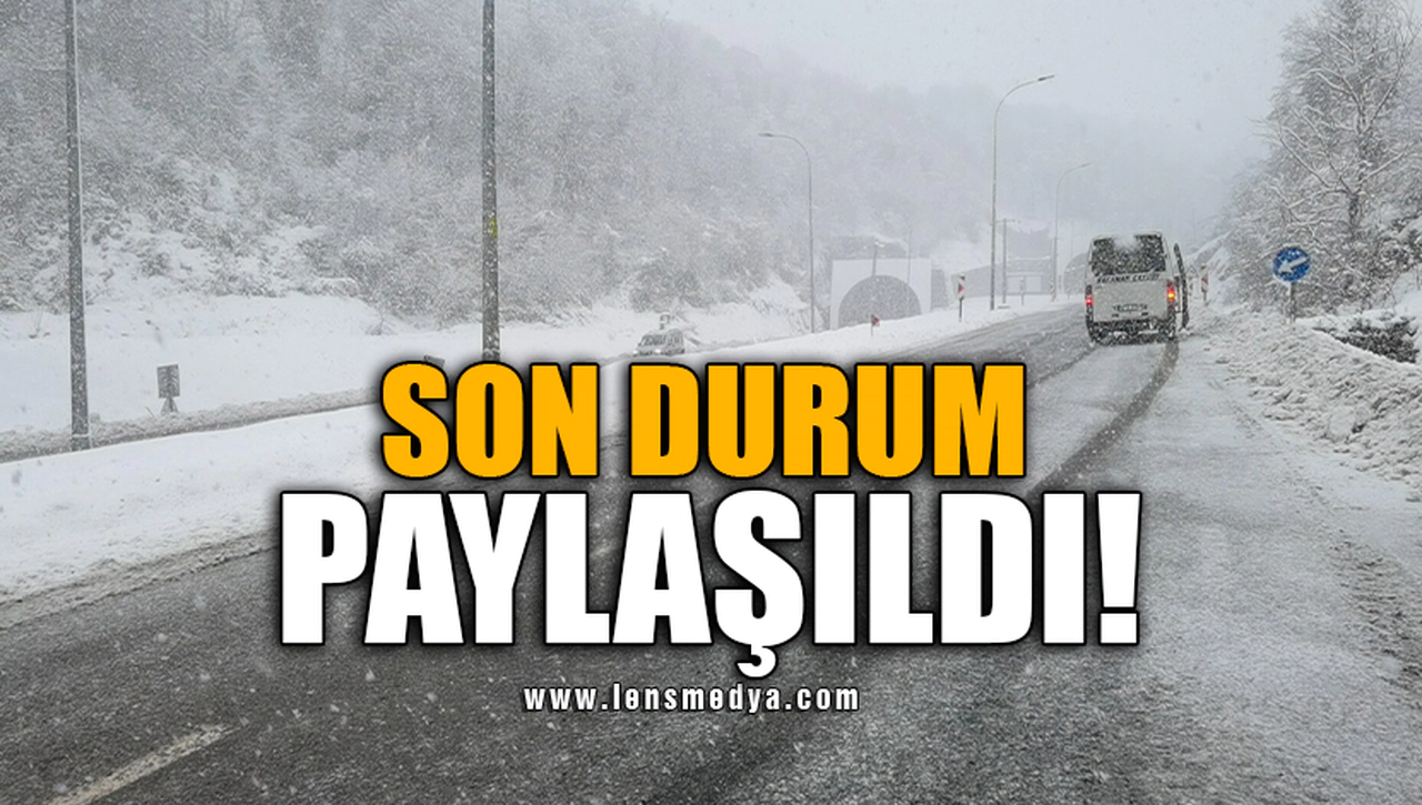 SON DURUM PAYLAŞILDI!