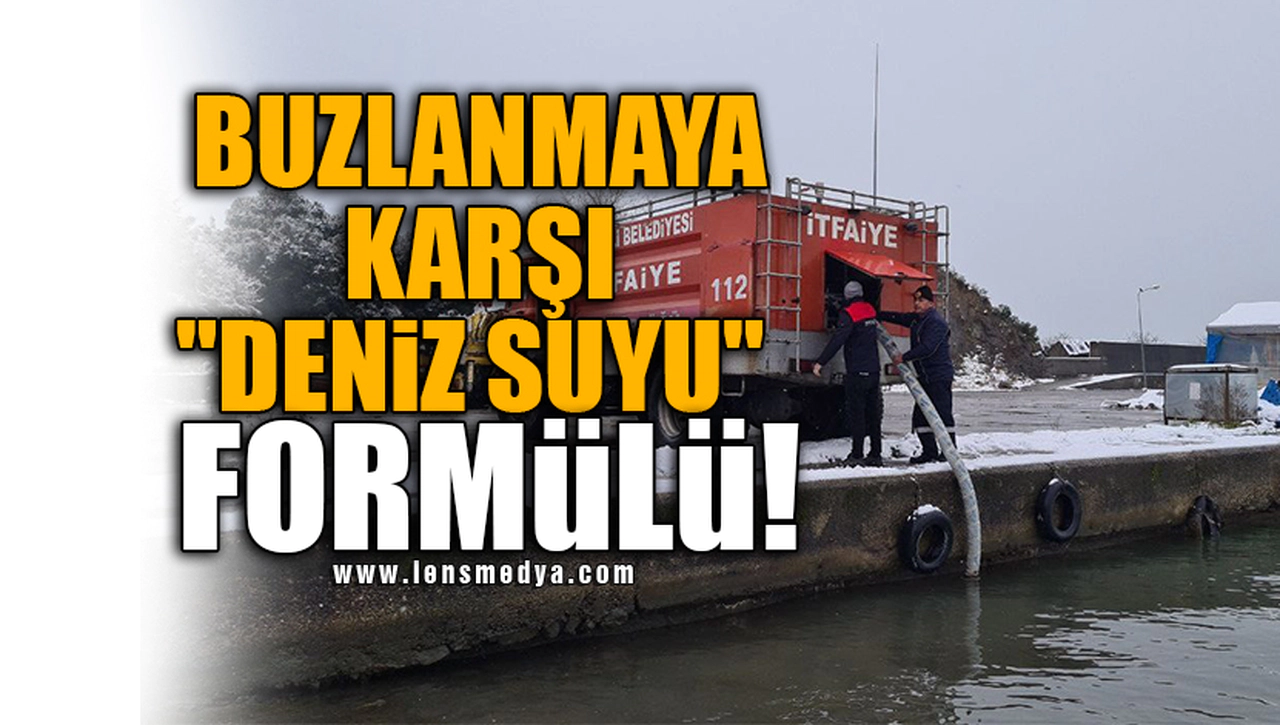 BUZLANMAYA KARŞI "DENİZ SUYU" FORMÜLÜ!