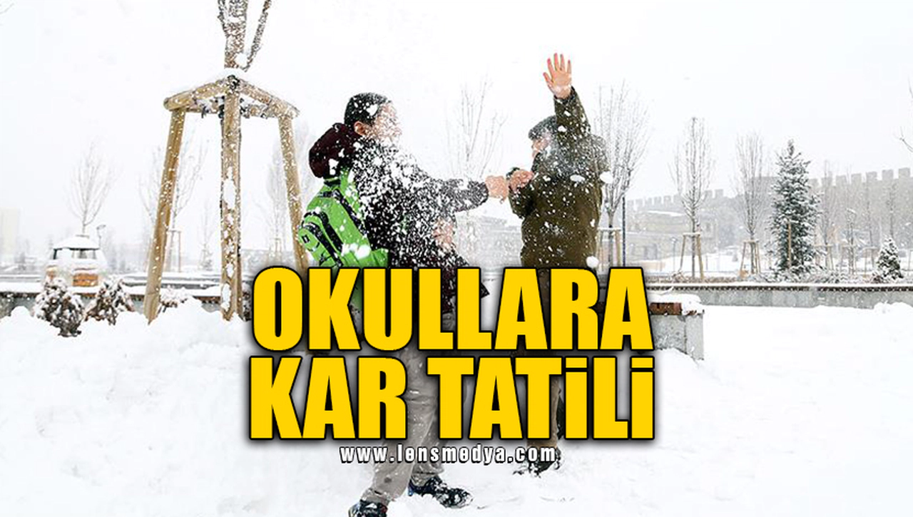 OKULLARA KAR TATİLİ