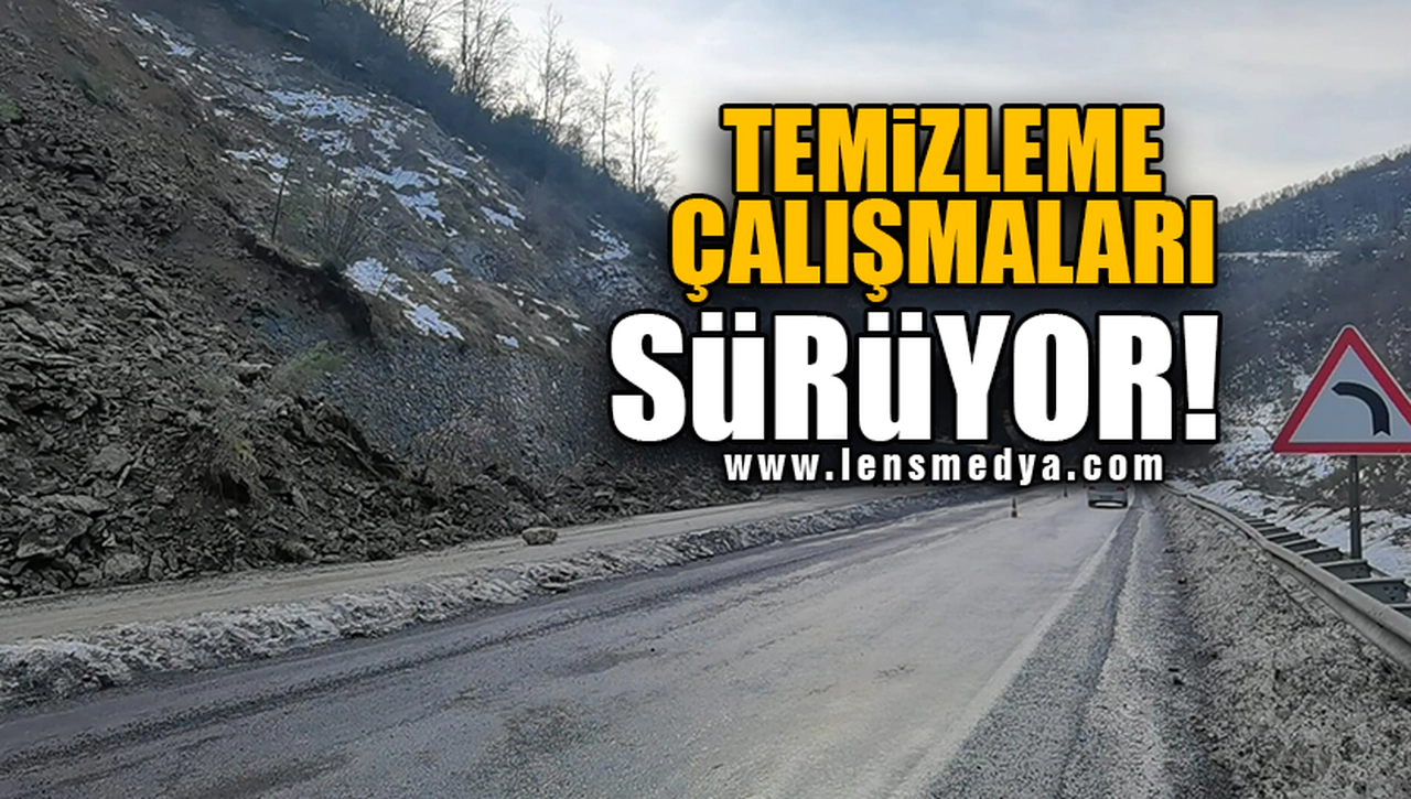 TEMİZLEME ÇALIŞMALARI SÜRÜYOR!