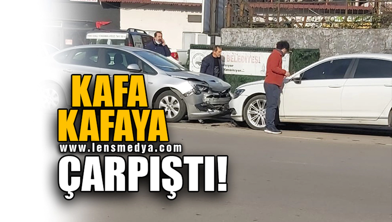 KAFA KAFAYA ÇARPIŞTI!
