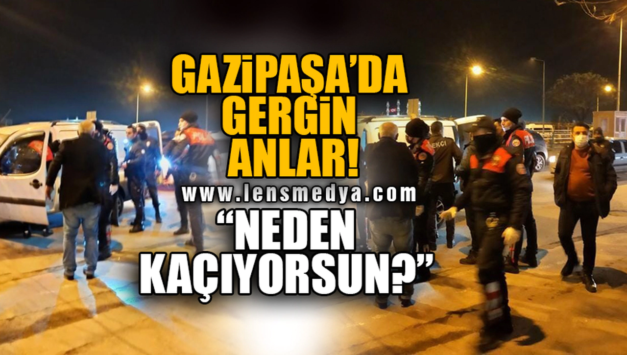 CADDE KARIŞTI! "NEDEN KAÇIYORSUN?"