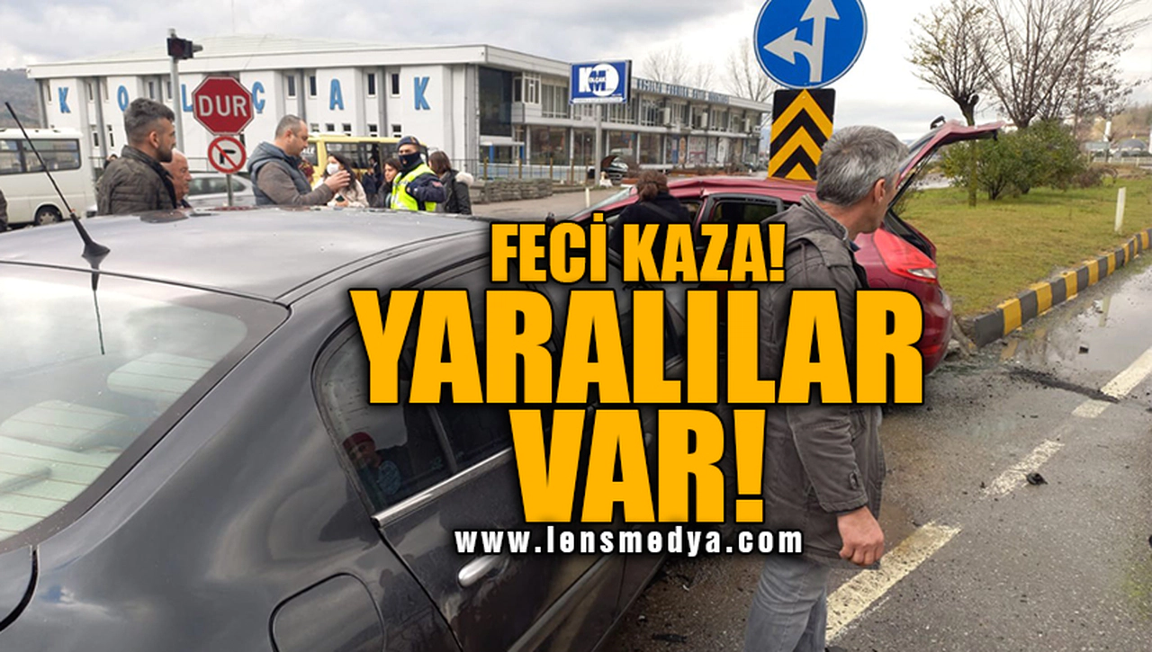 FECİ KAZA! YARALILAR VAR!