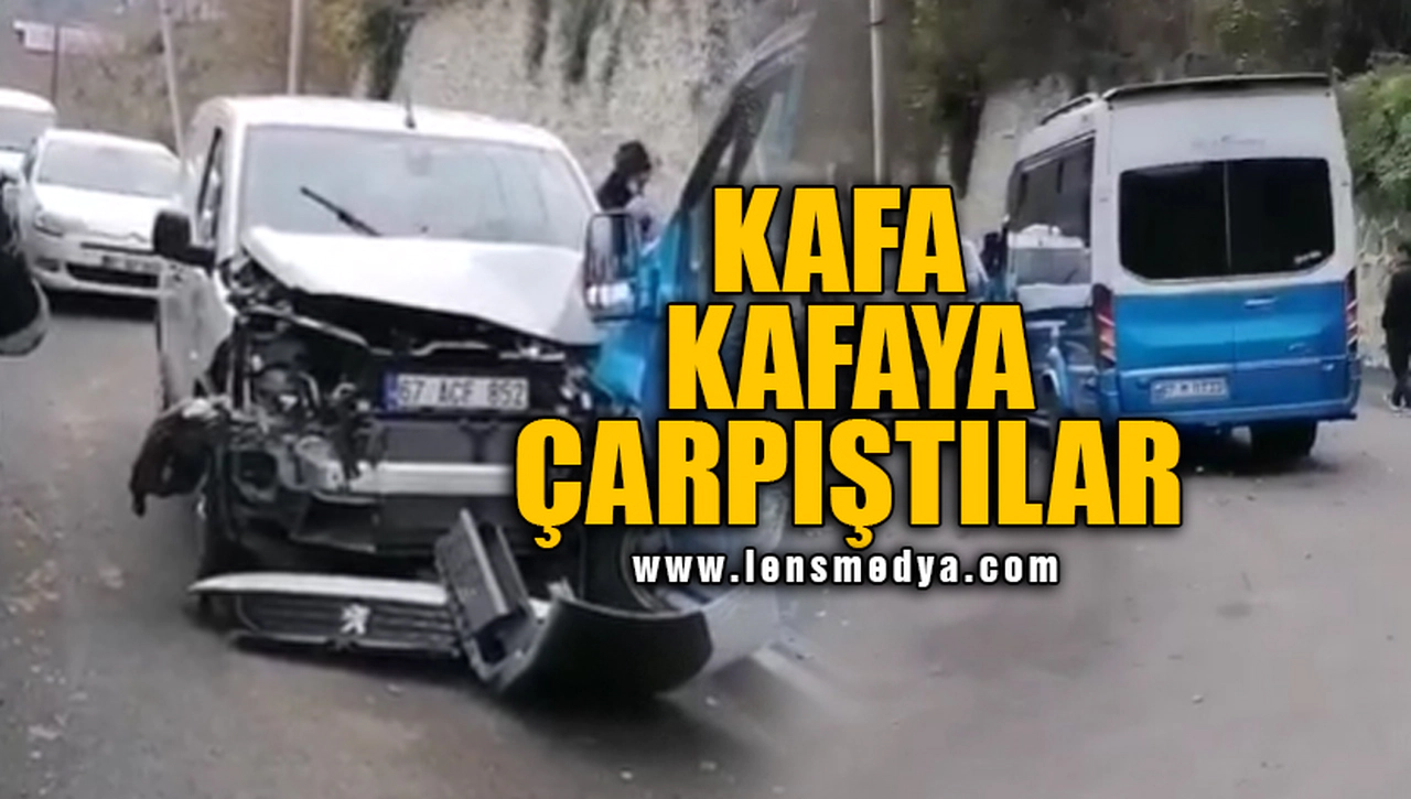 KAFA KAFAYA ÇARPIŞTILAR!