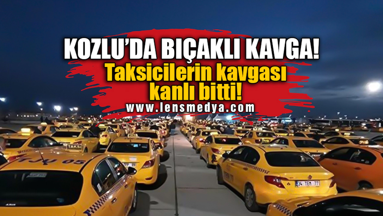 KOZLU'DA BIÇAKLI KAVGA!