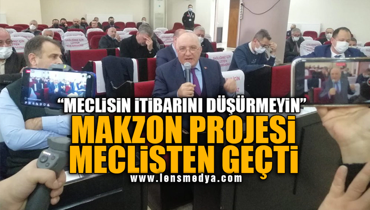 "MECLİSİN İTİBARINI DÜŞÜRMEYİN!"