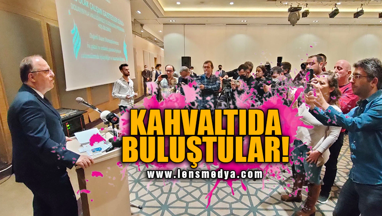 VALİ TUTULMAZ GAZETECİLERLE KAHVALTIDA BULUŞTU!