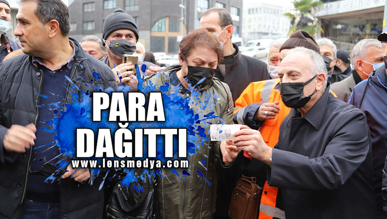 MADENCİ ANITINDA PARA DAĞITTI!