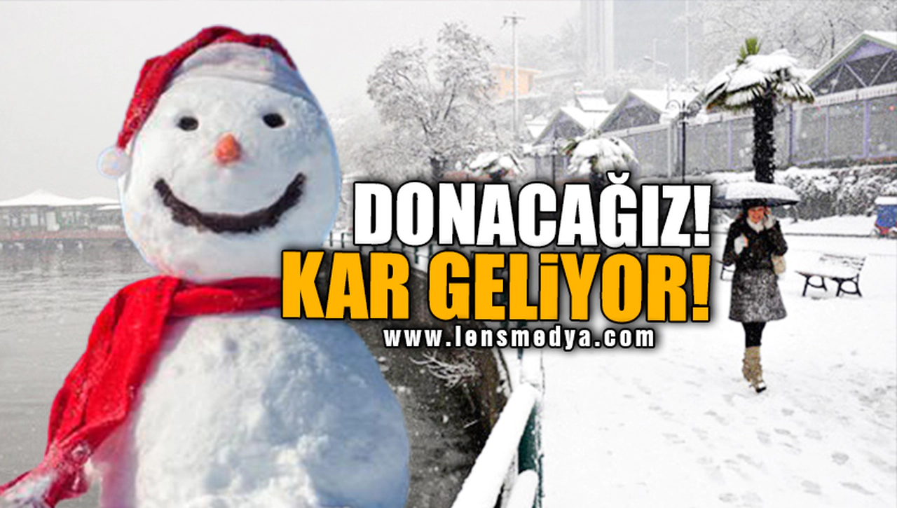 KAR GELİYOR!