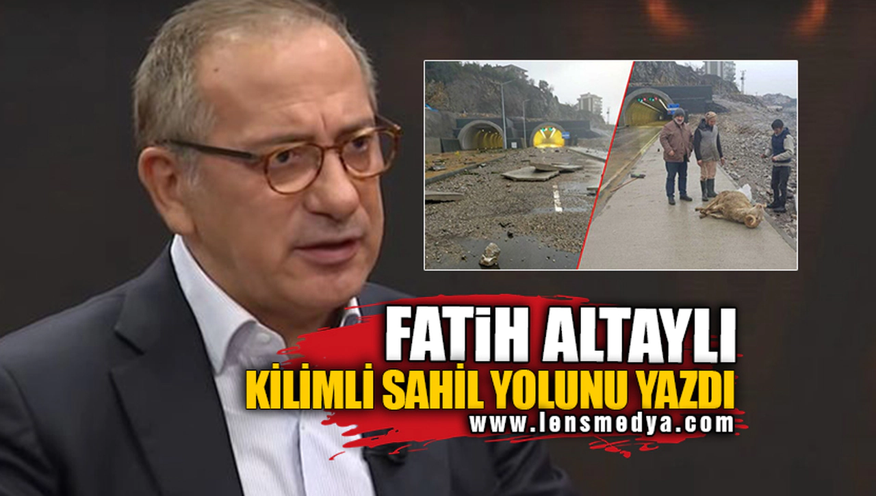 FATİH ALTAYLI KİLİMLİ SAHİL YOLUNU YAZDI!