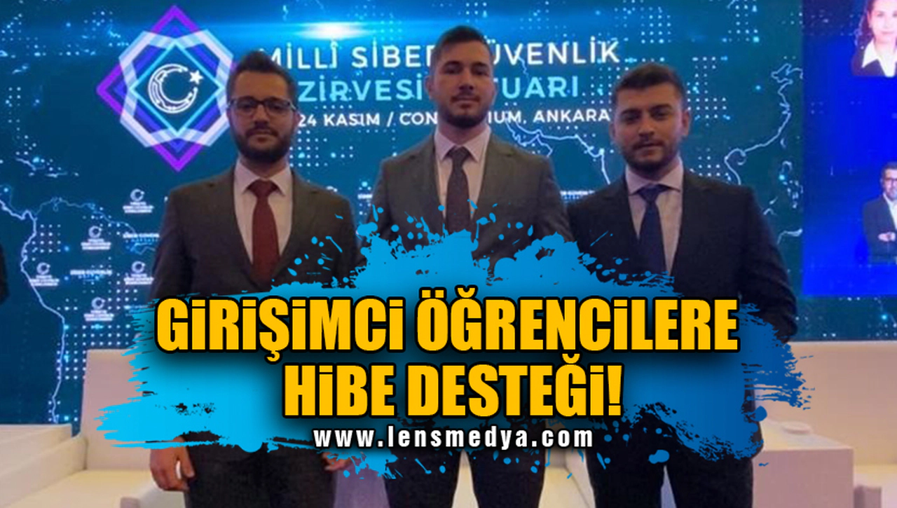 GİRİŞİMCİ ÖĞRENCİLERE HİBE DESTEĞİ!