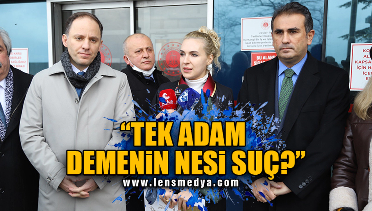 TEK ADAM BROŞÜRÜNE DAVA AÇILDI! CHP’DEN BÜYÜK TEPKİ!