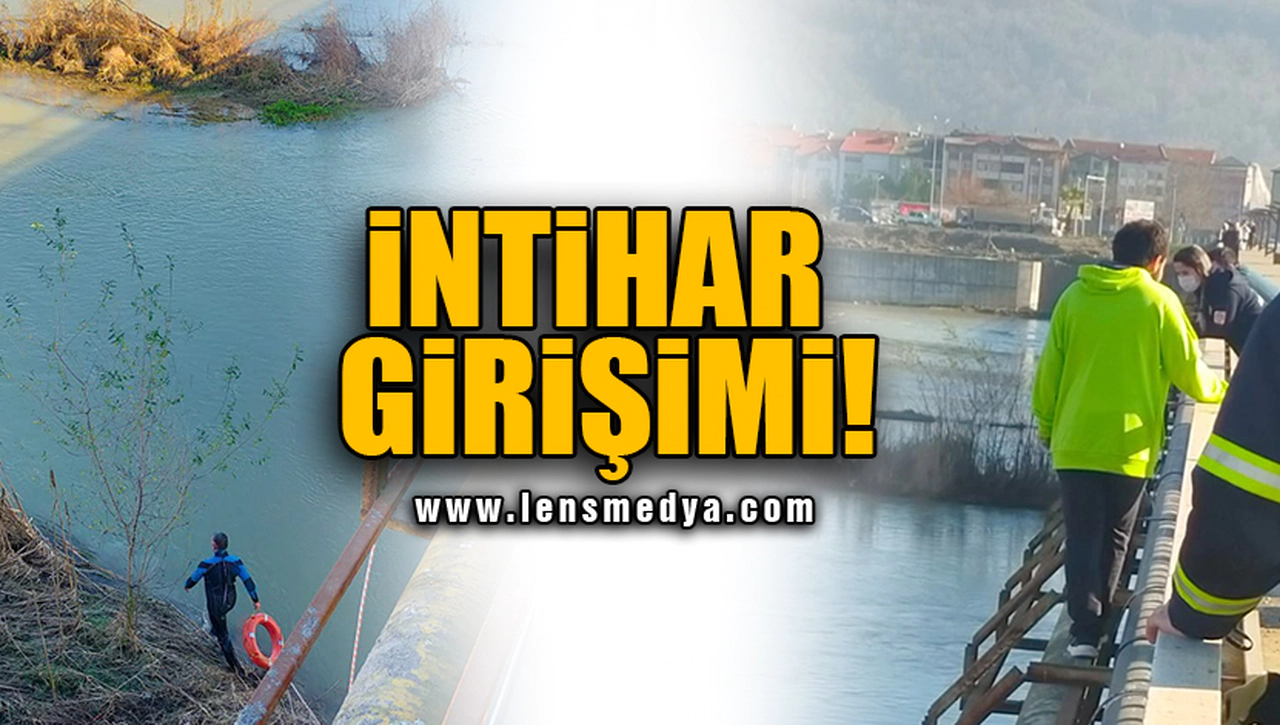 İNTİHAR GİRİŞİMİ!