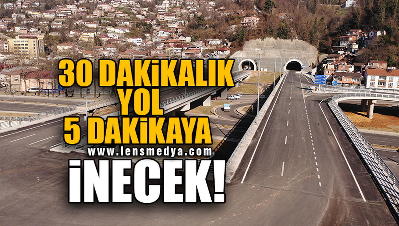 30 DAKİKALIK YOL 5 DAKİKAYA İNECEK!