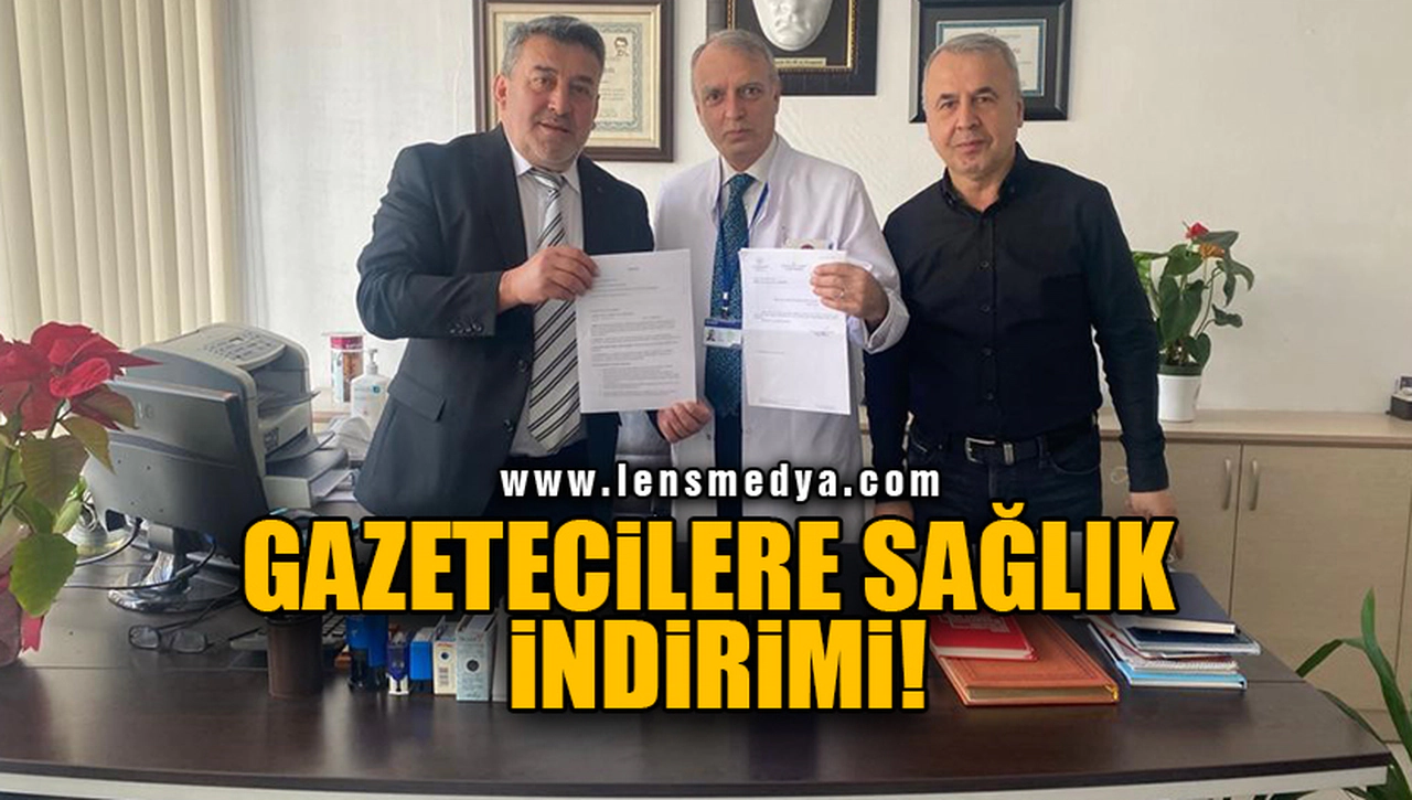 GAZETECİLERE SAĞLIK İNDİRİMİ!
