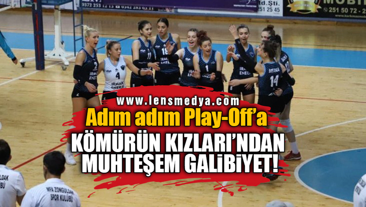 KÖMÜRÜN KIZLARI'NDAN MUHTEŞEM GALİBİYET!