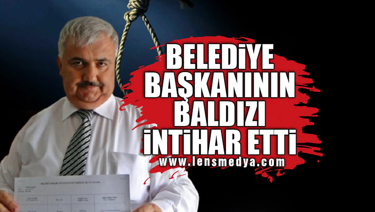 KENDİNİ ASARAK İNTİHAR ETTİ!