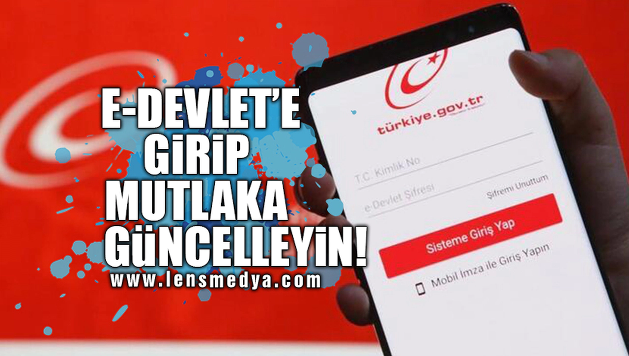 VATANDAŞA ÇOK ÖNEMLİ UYARI!