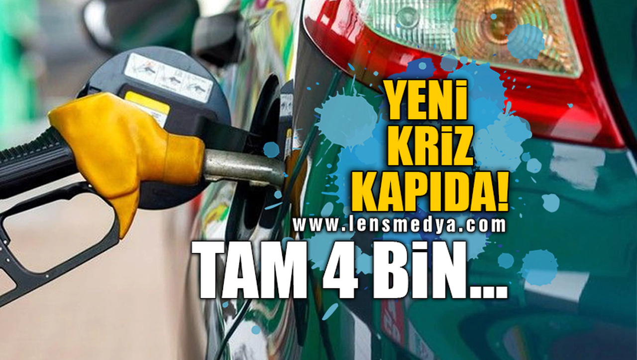 YENİ KRİZ KAPIDA! TAM 4 BİN...