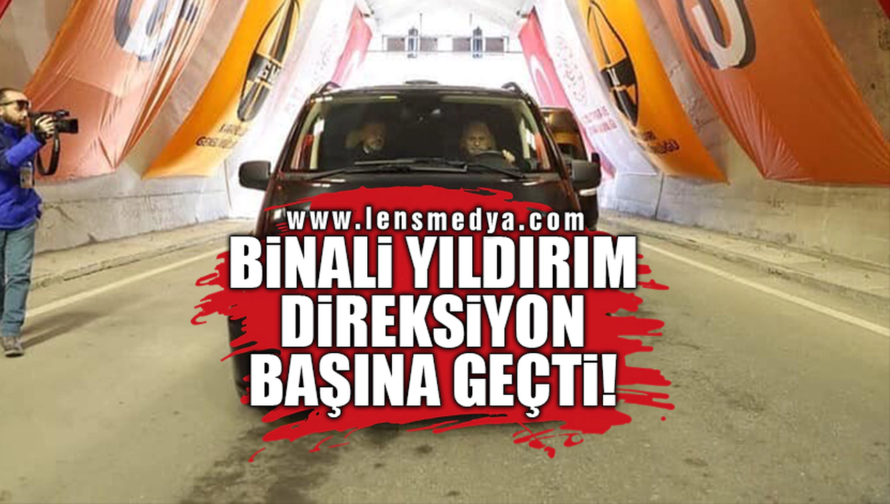 BİNALİ YILDIRIM DİREKSİYON BAŞINA GEÇTİ!
