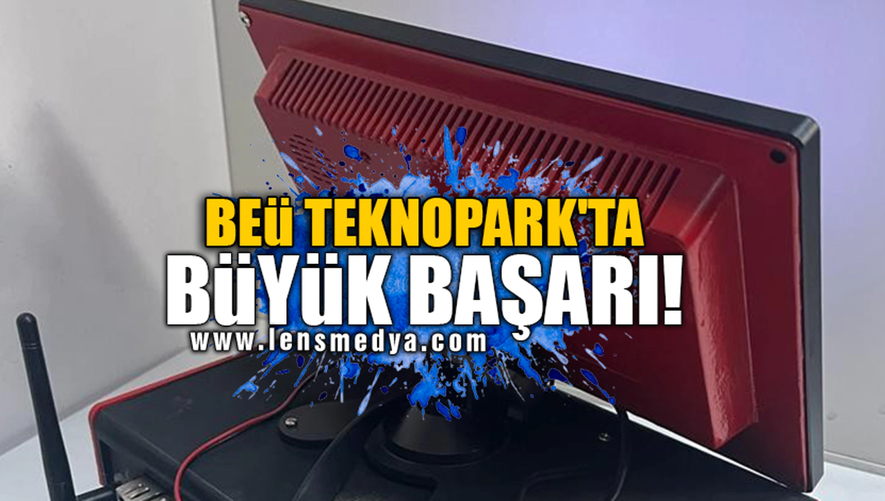 BEÜ TEKNOPARK'TA BÜYÜK BAŞARI!