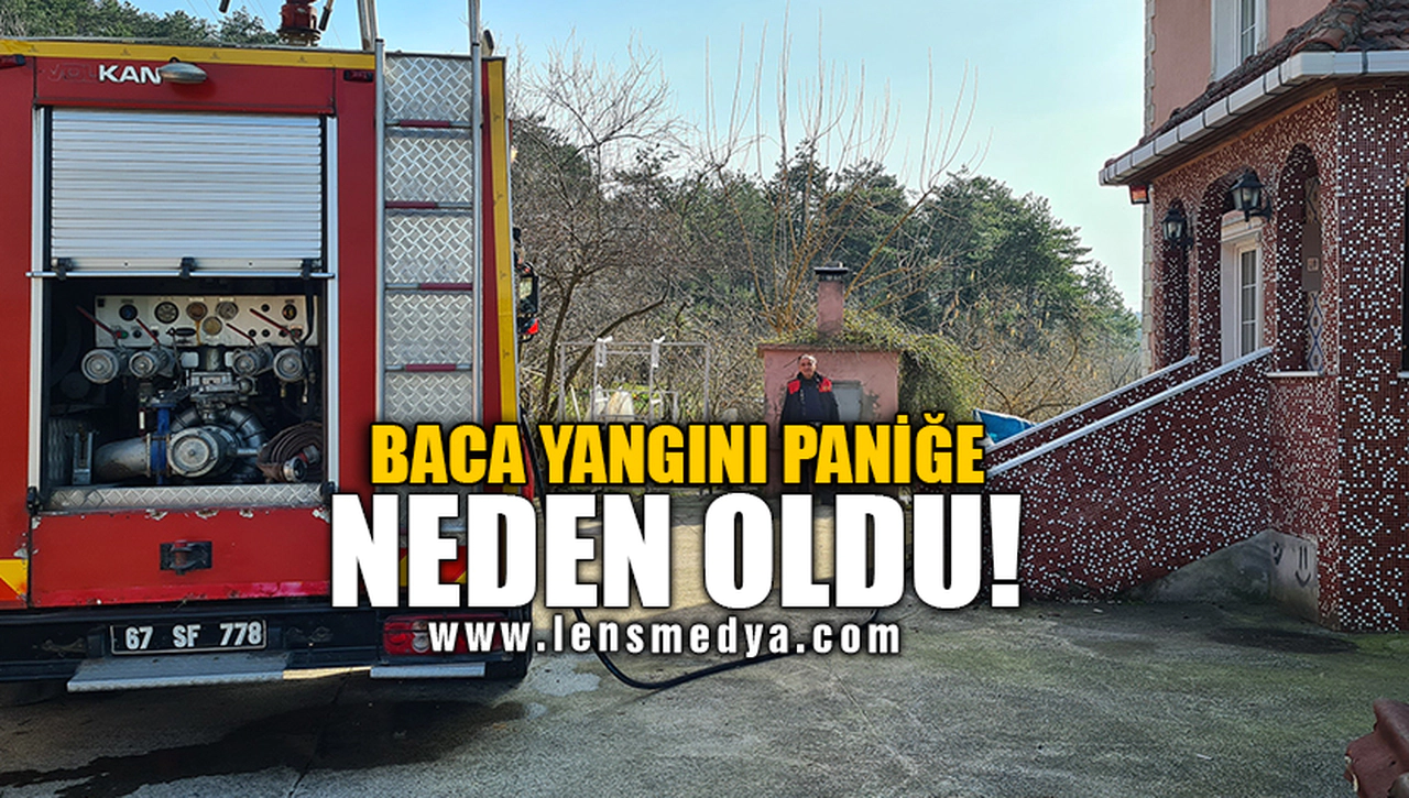 BACA YANGINI PANİĞE NEDEN OLDU!