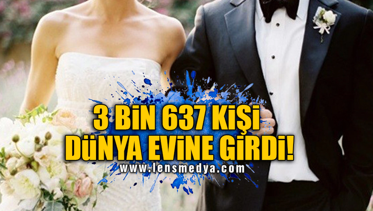 3 BİN 637 KİŞİ DÜNYA EVİNE GİRDİ!