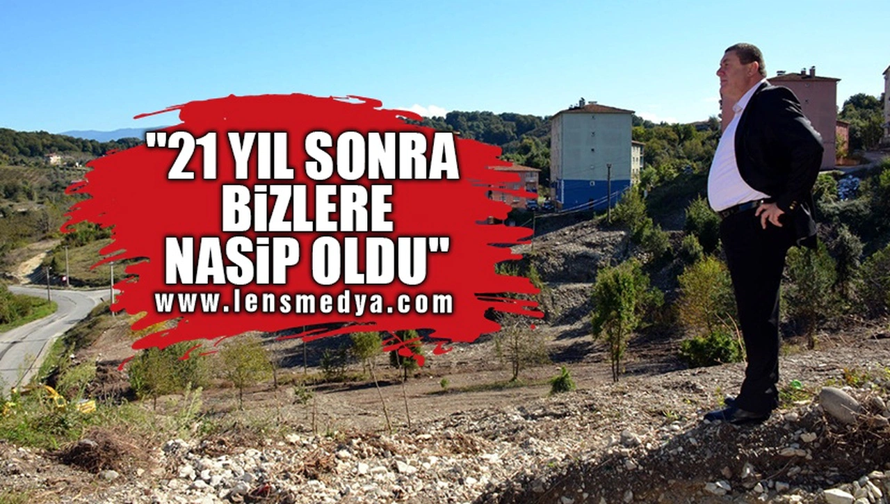 "21 YIL SONRA BİZLERE NASİP OLDU"