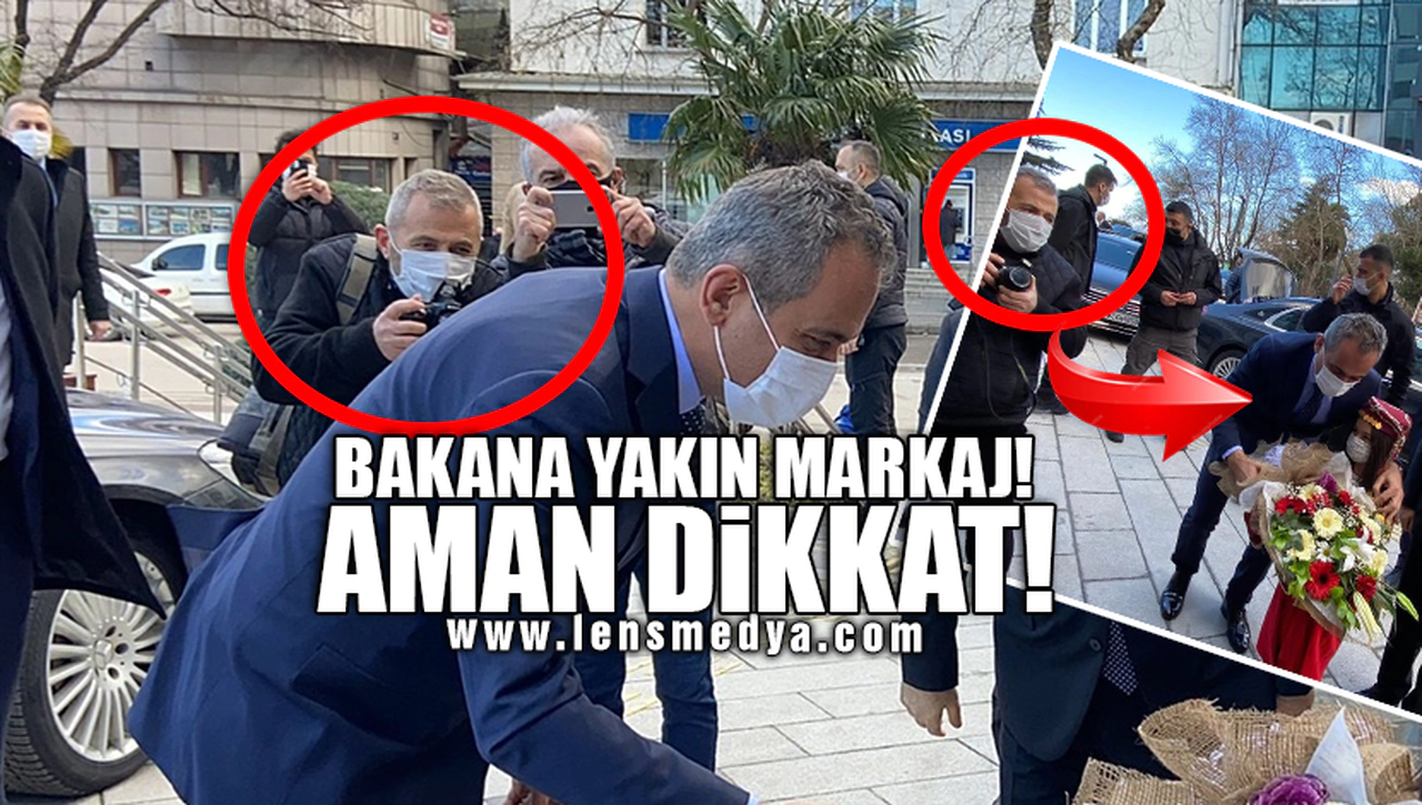 BAKAN ÖZER MARKAJ ALTINDA!